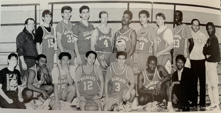 woburn CI basketball Andrew Dick 1989