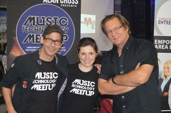 Alan Cross Andrew Dick Nathalia Ribeiro Music Tech Meetup